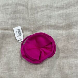 J. Crew Silk rosette hair tie